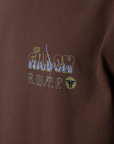 GARGOYLE TEE - BROWN/MUSTARD