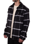 LAMB JACKET - BLACK/WHITE