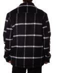 LAMB JACKET - BLACK/WHITE
