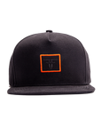 TRADEMARK PATCH FLAT - BLACK/ORANGE