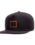 TRADEMARK PATCH FLAT - BLACK/ORANGE