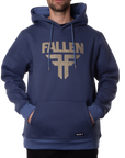 INSIGNIA HOODIE - BLUE/ALMOND