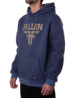 INSIGNIA HOODIE - BLUE/ALMOND