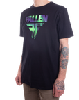 INSIGNIA TEE - BLACK/PURPLE