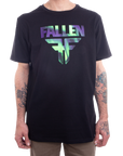 INSIGNIA TEE - BLACK/PURPLE