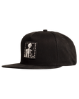 BARBED BONES FLAT - BLACK/OFF WHITE