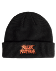 DISTORTION BEANIE - BLACK/ORANGE