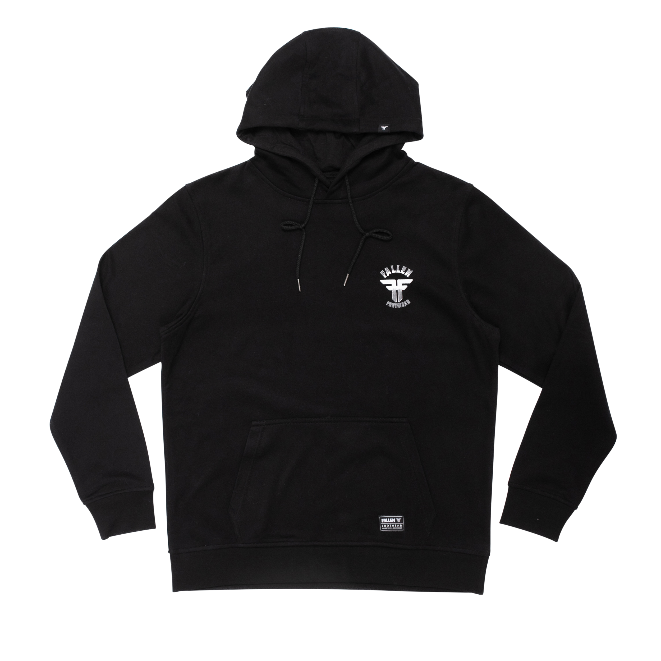 PEACE & WAR HOODIE BLACK