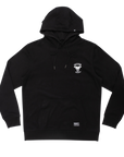PEACE & WAR HOODIE BLACK