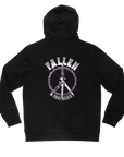 PEACE & WAR HOODIE BLACK