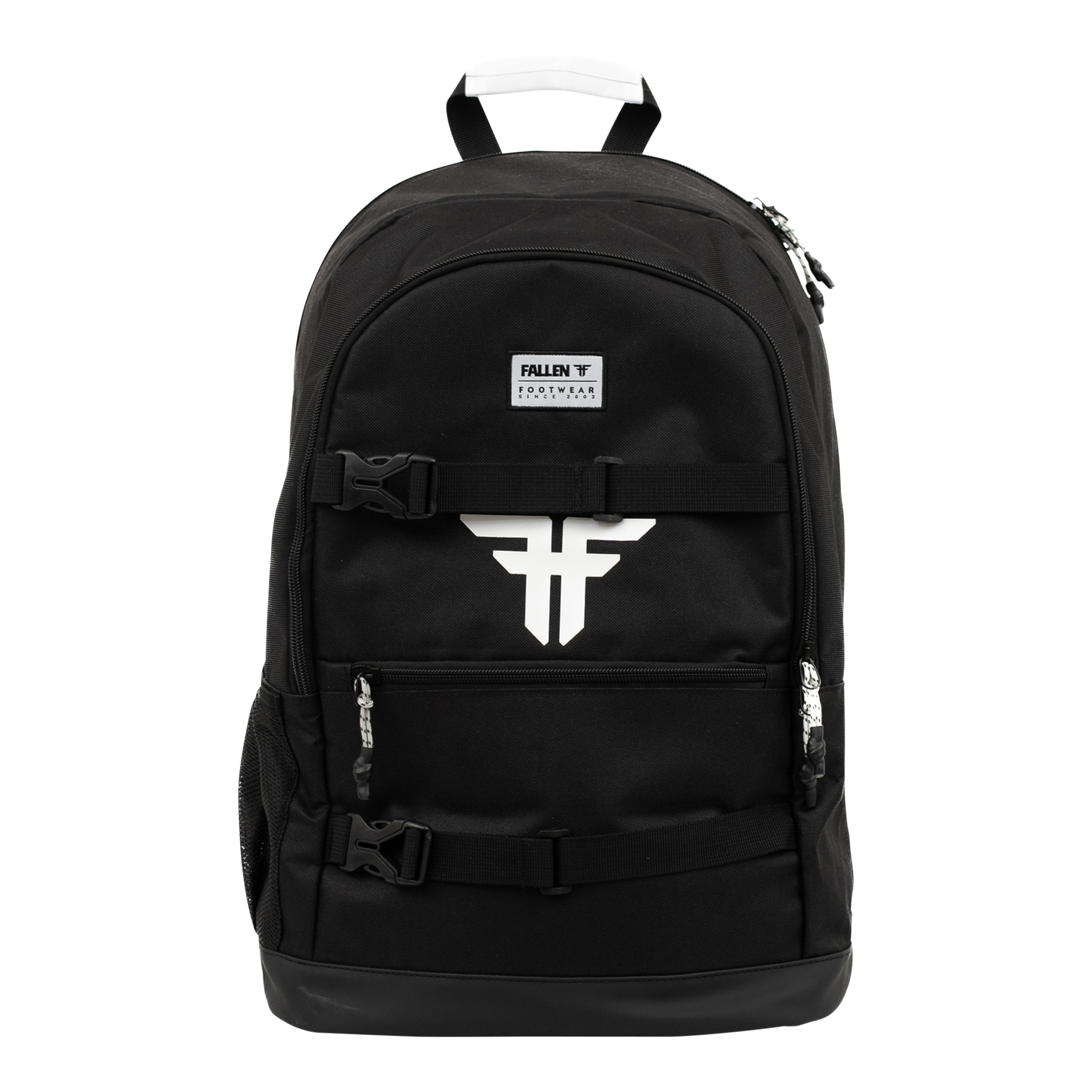 MELROSE BACKPACK BLACK WHITE fallenfootwear eu