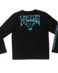 PSYCH TEE BLACK/TURQUOISE