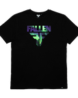 INSIGNIA TEE - BLACK/PURPLE