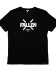 CURB TEE - BLACK/WHITE