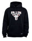 INSIGNIA HOODIE - BLACK/WHITE/SPLATTER