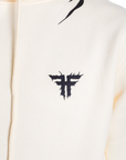 IRON HOODIE - OFF WHITE/BLACK