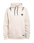 IRON HOODIE - OFF WHITE/BLACK