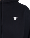 BARBED BONES HOODIE - BLACK/WHITE