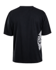 BAM TEE - BLACK/WHITE - BAM MARGERA
