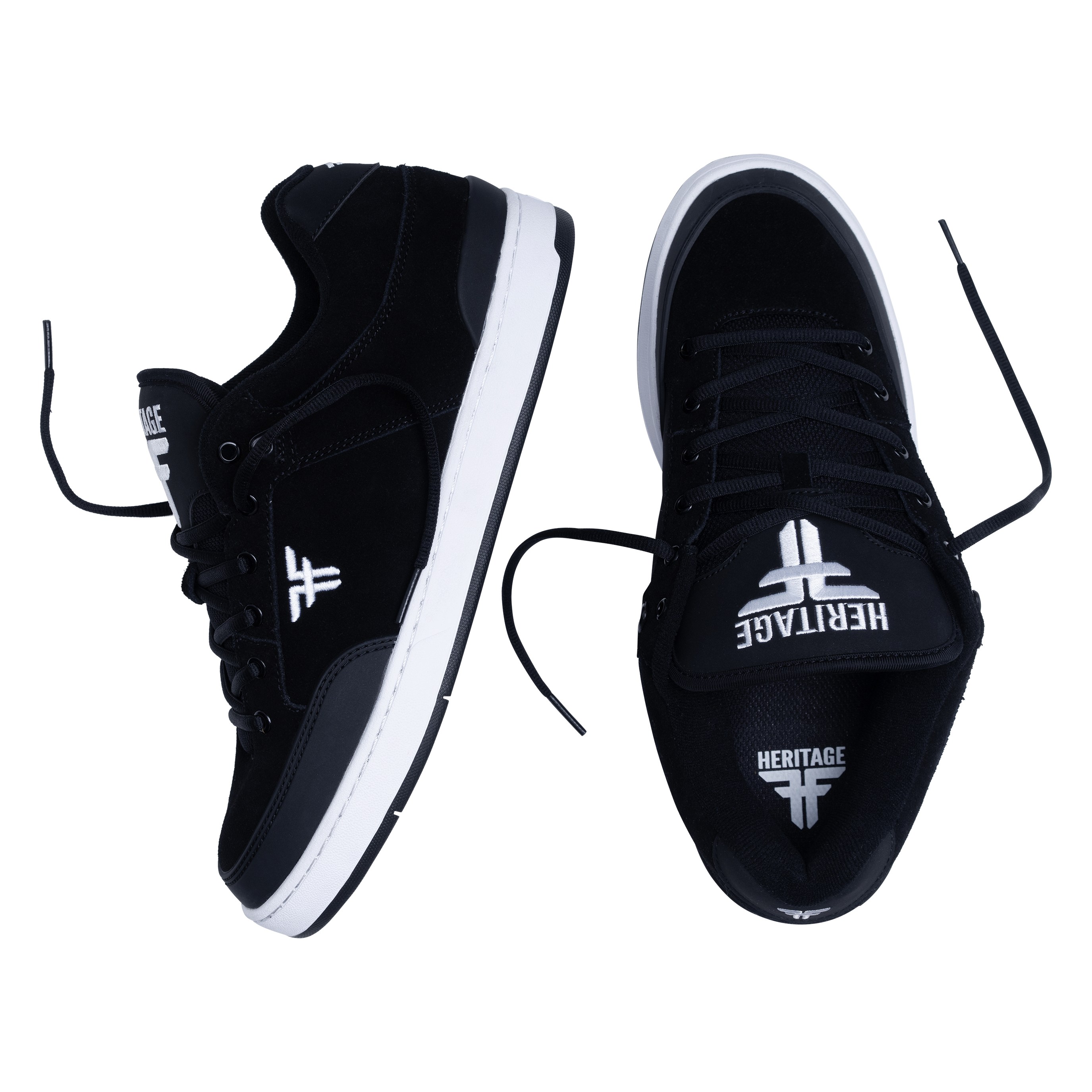 HERITAGE - BLACK/WHITE - Cupsole