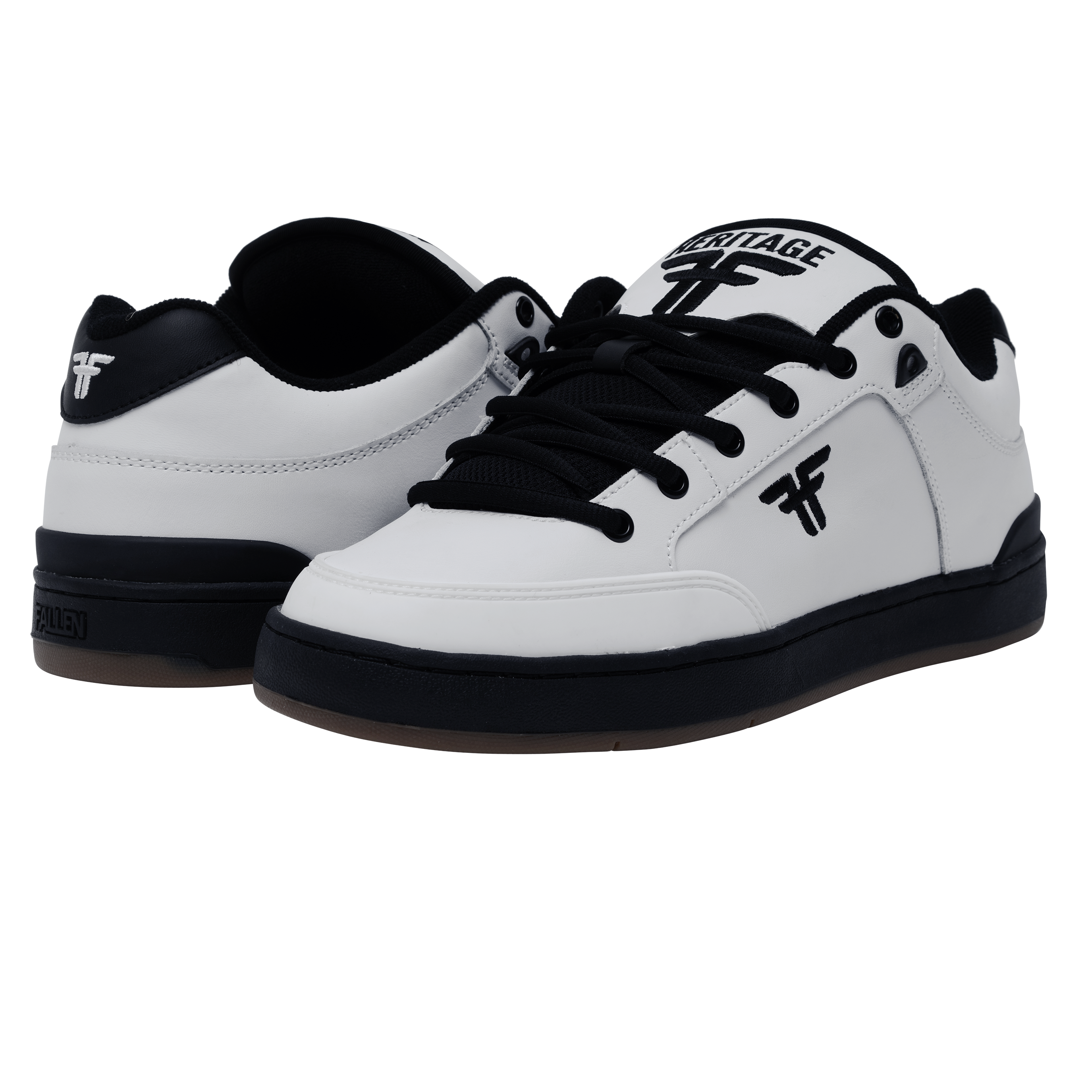HERITAGE - WHITE/BLACK/GUM - Cupsole