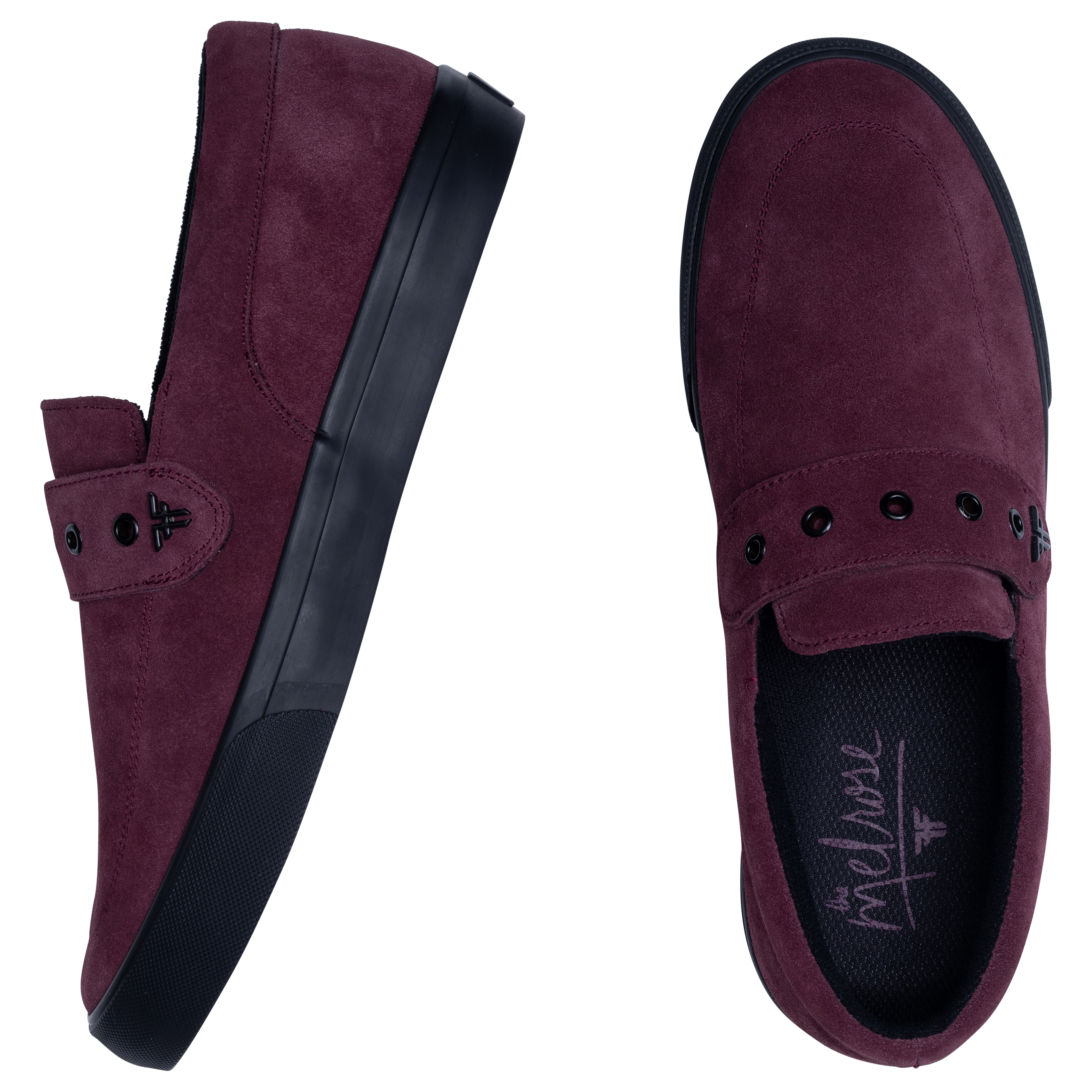 MELROSE - BURGUNDY/BLACK - Vulc