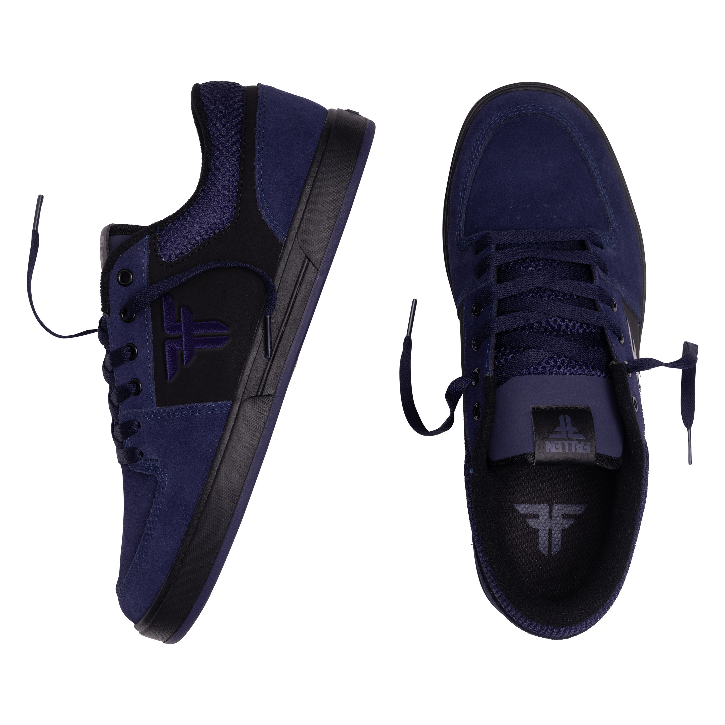 PATRIOT - BLACK/PURPLE II - Cupsole – fallenfootwear-eu