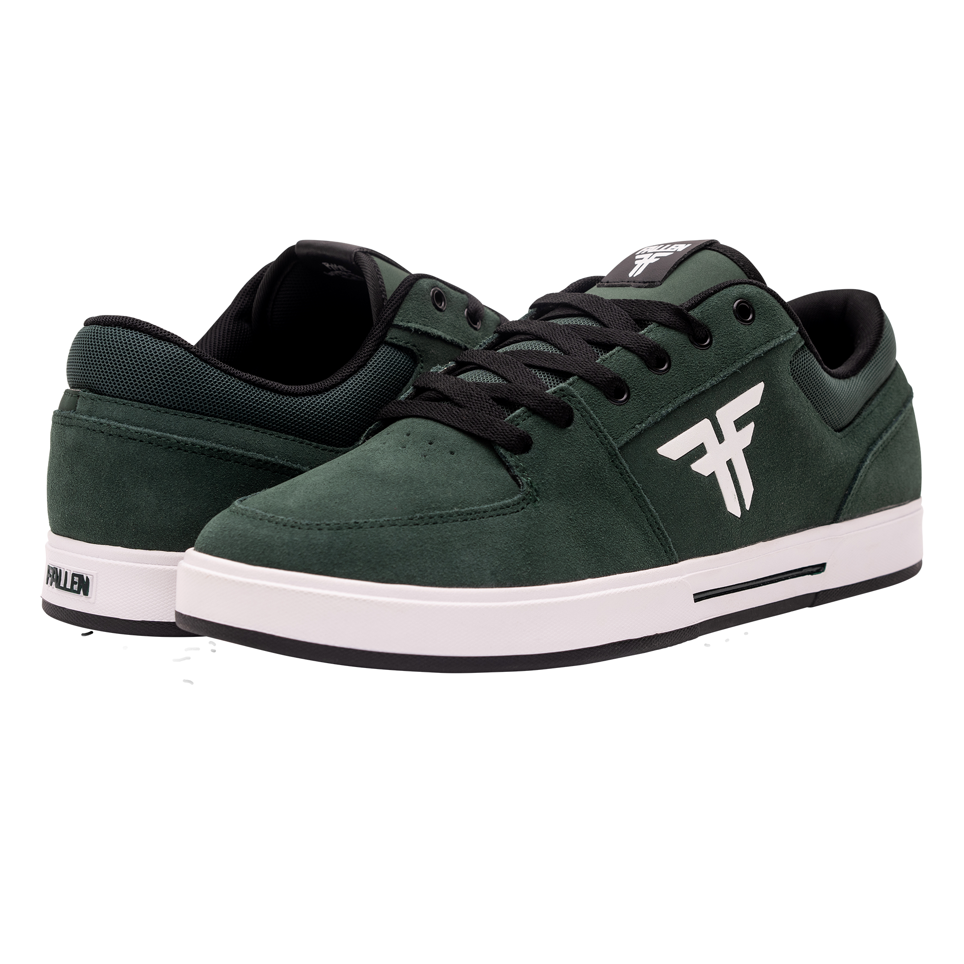 PATRIOT - FOREST GREEN/WHITE/BLACK - Cupsole – fallenfootwear-eu