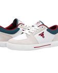 PATRIOT KIDS WHITE/TEAL/BURGUNDY - Vulc