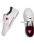 PATRIOT KIDS WHITE/TEAL/BURGUNDY - Vulc