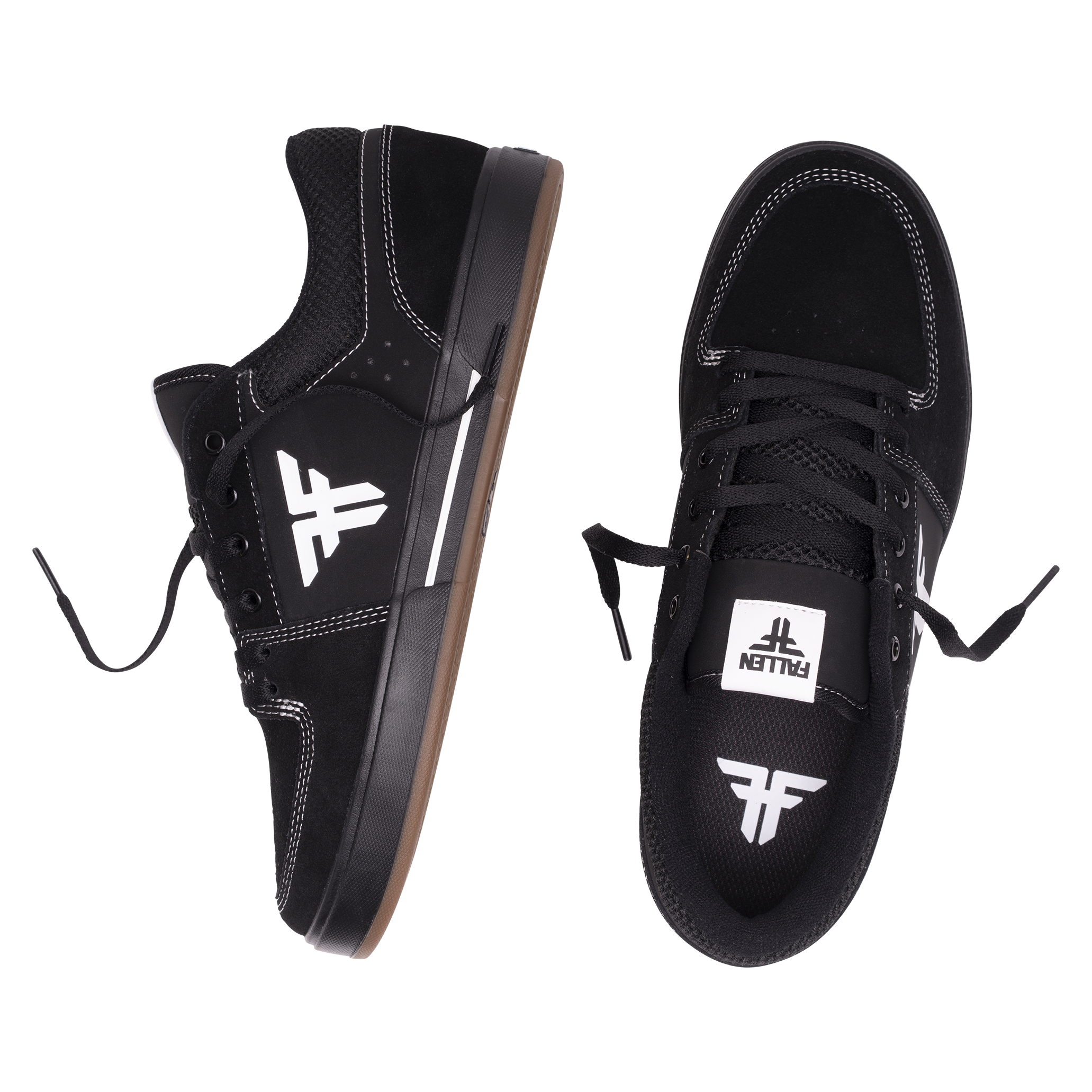 PATRIOT - BLACK/WHITE/GUM - CUPSOLE – fallenfootwear-eu
