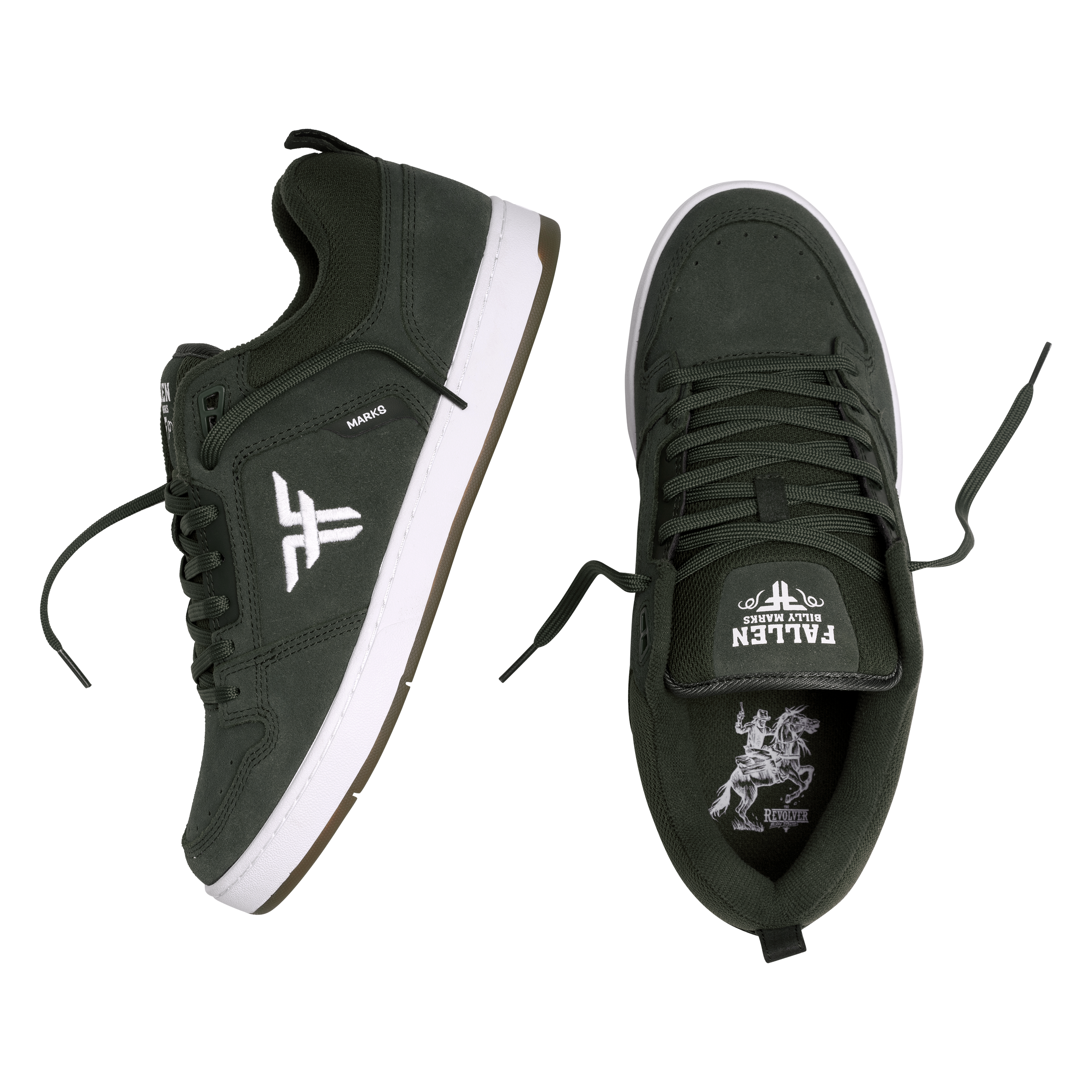 REVOLVER - FOREST / WHITE - Billy Marks - Cupsole