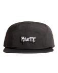 RWTF 5 PANELS HAT - BLACK/WHITE
