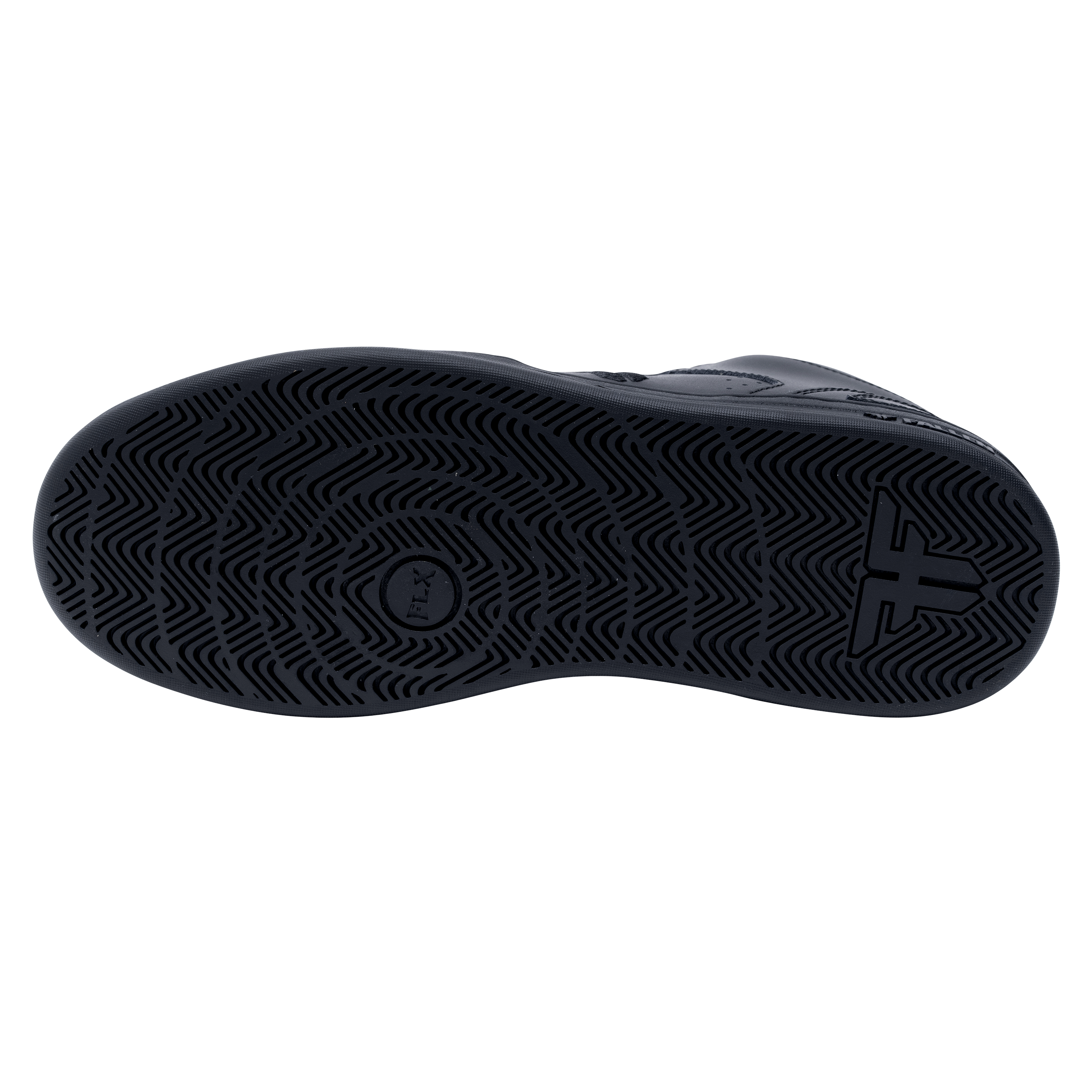 THE DECADE - BLACK LEATHER/BLACK - Cupsole