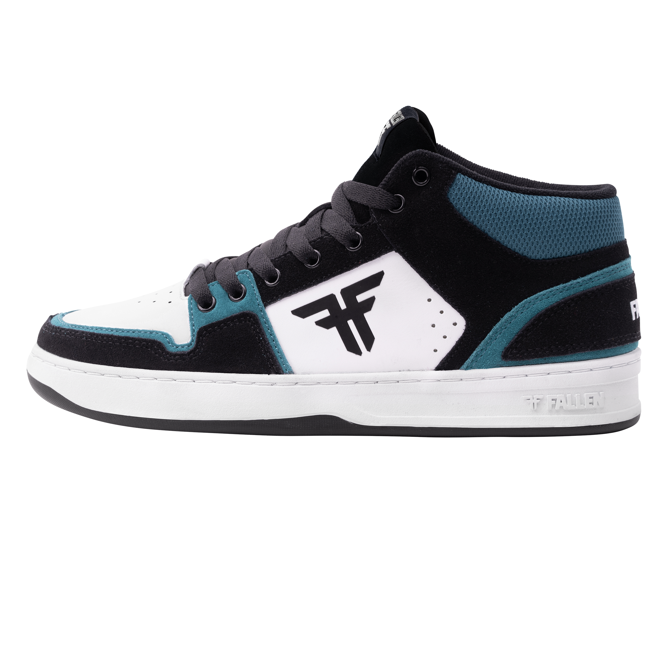 THE DECADE - BLACK/WHITE/EMERALD GREEN - Cupsole