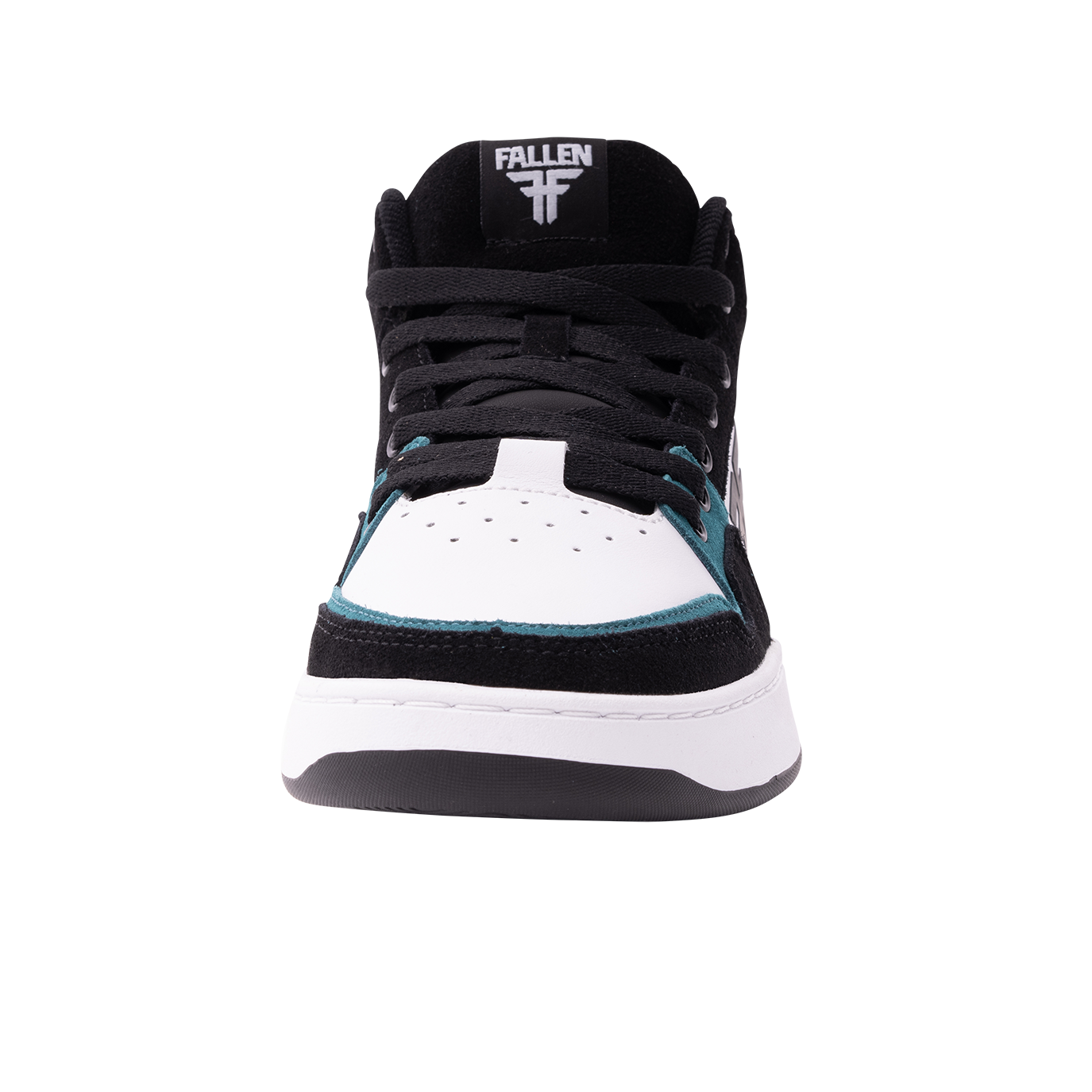 THE DECADE - BLACK/WHITE/EMERALD GREEN - Cupsole