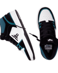 THE DECADE - BLACK/WHITE/EMERALD GREEN - Cupsole