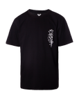 FLASH ART TEE - BLACK/WHITE