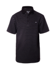 POLO TEE - STRIPE/BLACK