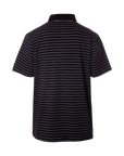 POLO TEE - STRIPE/BLACK