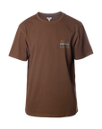 GARGOYLE TEE - BROWN/MUSTARD