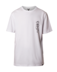 FLASH ART TEE - WHITE/BLACK