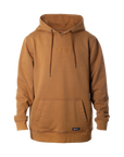 INSIGNIA EMBROIDERED HOODIE - WASHED ALMOND
