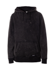 INSIGNIA EMBROIDERED HOODIE - WASHED BLACK