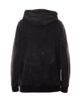 INSIGNIA EMBROIDERED HOODIE - WASHED BLACK