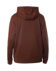 FURY PATCH ZIP HOODIE - BROWN/BLACK