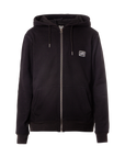 FURY PATCH ZIP HOODIE - BLACK/WHITE