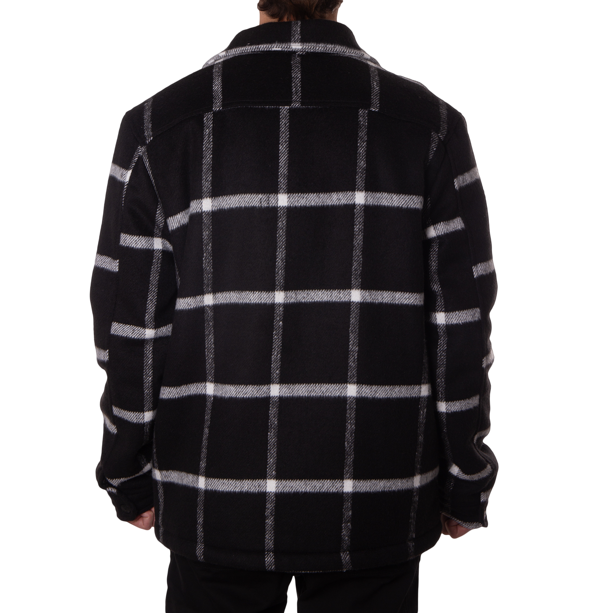 LAMB JACKET - BLACK/WHITE