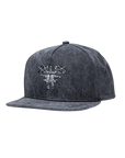 INSIGNIA FLAT - WASHED BLACK/SPIDER WEB