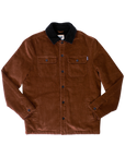 LIGHT LAMB JACKET - BROWN/BLACK